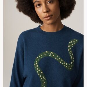 Leret Leret No. 19 Cashmere Serpent Sweater